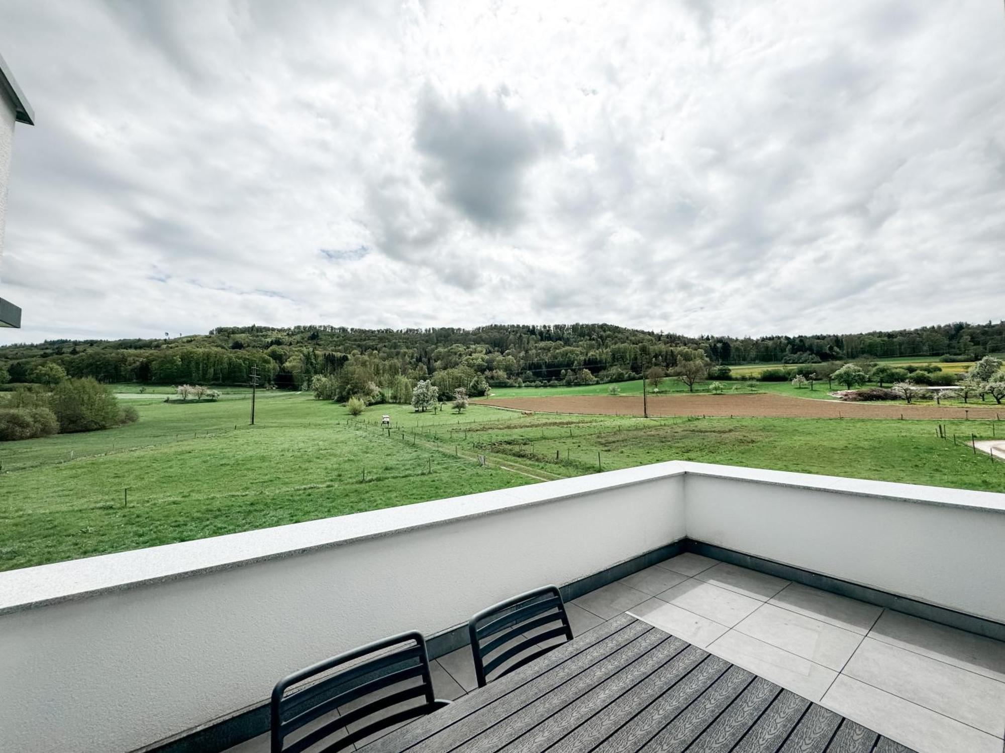 Wunderschoene Helle Wohnung Mit Grosser Dachterrasse Gottmadingen Zewnętrze zdjęcie